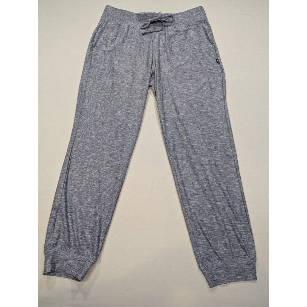 Skechers Womens Large Gray Jogger Pants Stretch Drawstring Athletic Lounge